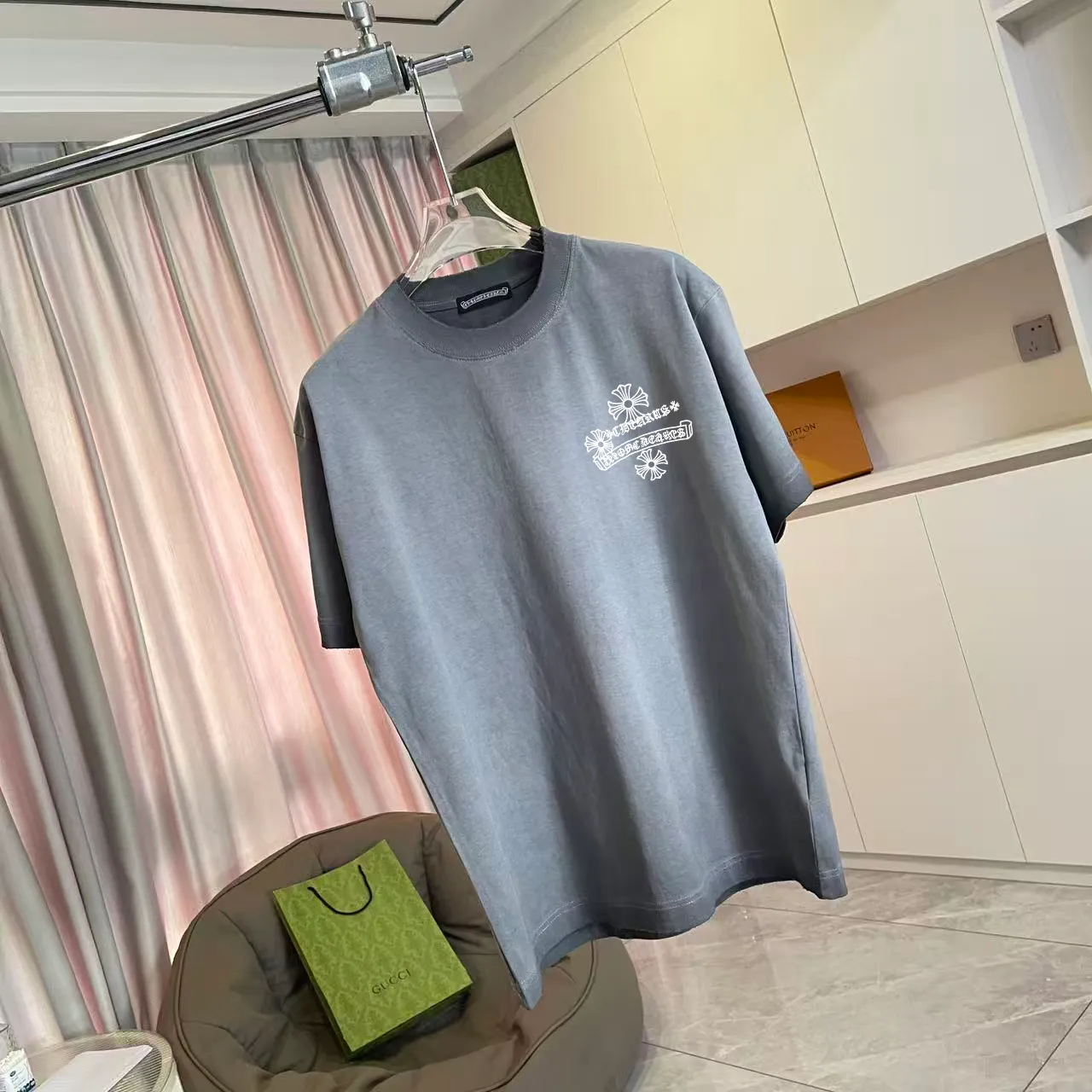 ch *2026 New Arrival t g Same Style Size：S M L XL XXL ：White Purple Gray
